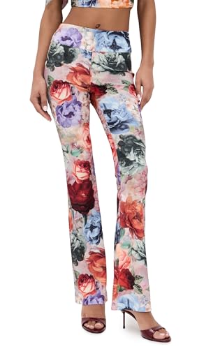 alice + olivia Women's Olivia Fit Flare Bootcut Pants