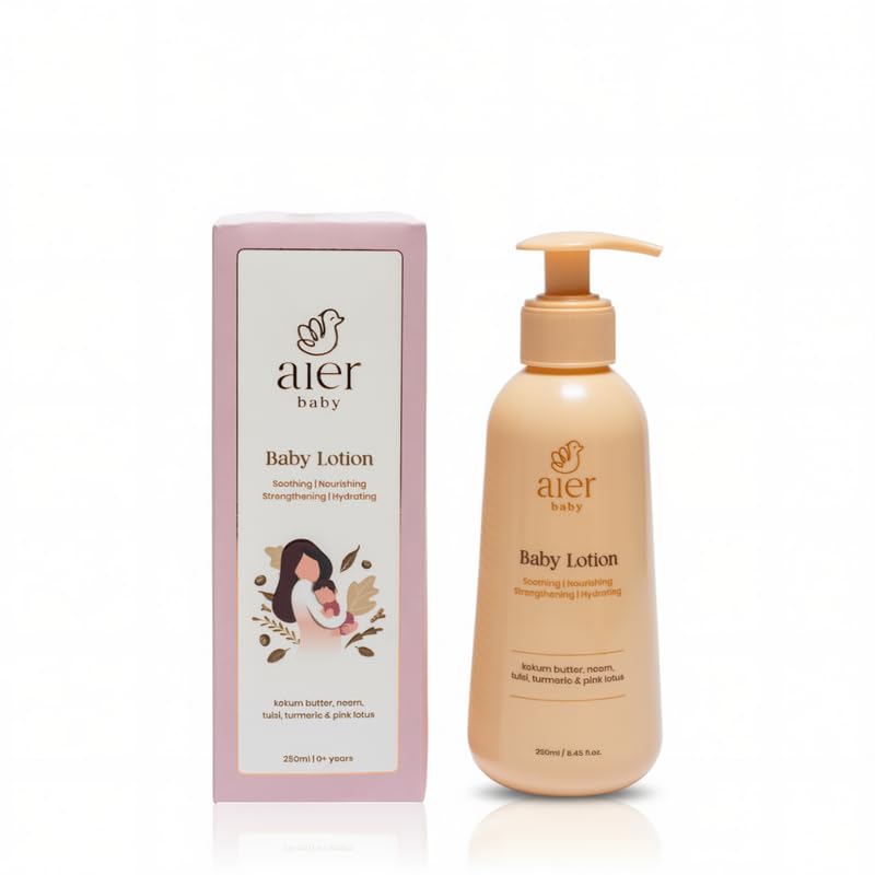 Image of Body Lotion for Newborns, toddlers & Kids | Supports Barrier Development | Long-lasting Moisturization | Deep & Multi-Layer Hydration | Made with Natural Ingredients | Dermatologically-Tested & Pediatrician Recommended | Gentle, Safe, pH Balanced, No Silicone, No Sulphate, No Parabens & No Perfumes or Toxic chemicals | 250ML Each | Pack Of 3
