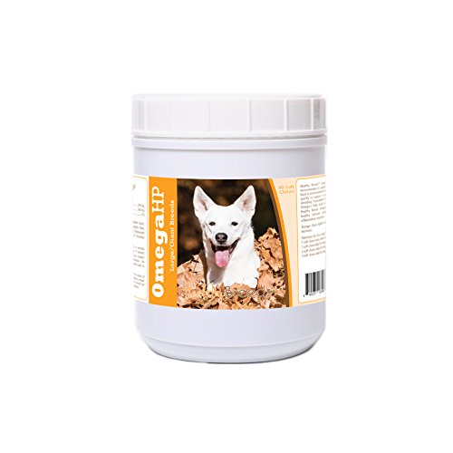 Image of Healthy Breeds Canaan Dog Omega HP Fatty Acid Skin and Coat Support Soft Chews 90 Count