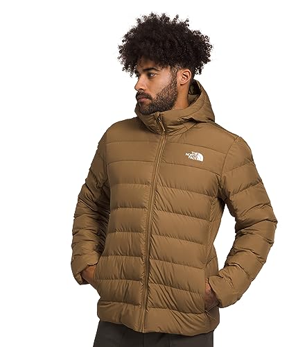 Image of THE NORTH FACE Men's Aconcagua 3 Hooded Jacket | Insulated, Wind & Water Resistant, Attached 3 Piece Hood With Cinch Cord