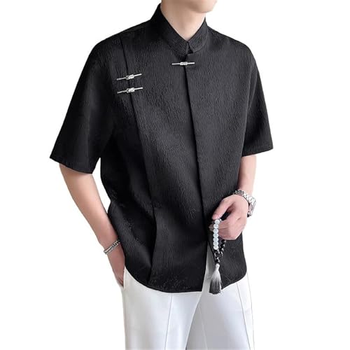 Chemise chinoise homme lin d'été pour un style zen et élégant
