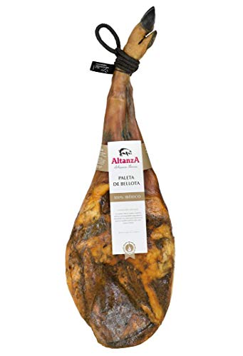 Paleta 100 % Ibérica de Bellota de Altanza con un peso de 4,5 kg