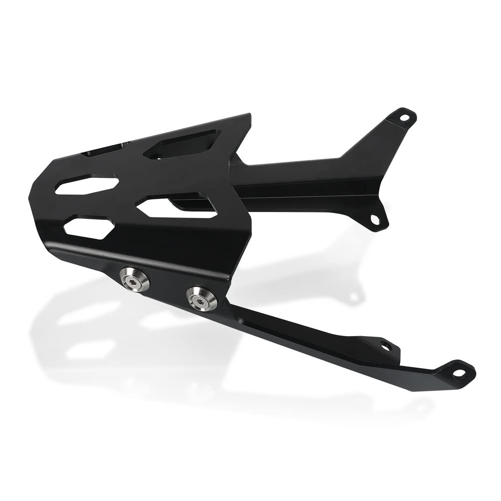 Portaequipajes Motocicleta F900R F900XR para BMW F900 para XR F900XR 2019-2021, Aluminio Negro Elegante Soporte Alforja Kit Estante Carga Portaequipajes Trasero