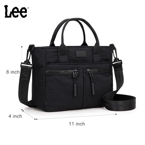 Bolso pequeño cruzado Lee para mujeres en nylon miniatura 4