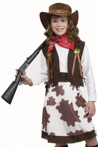 Cowgirl Child Costume, Medium - //coolthings.us