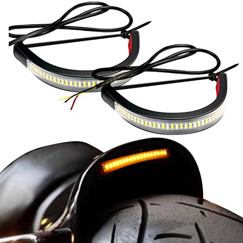 Fanale Posteriore a LED per Moto,Striscia di