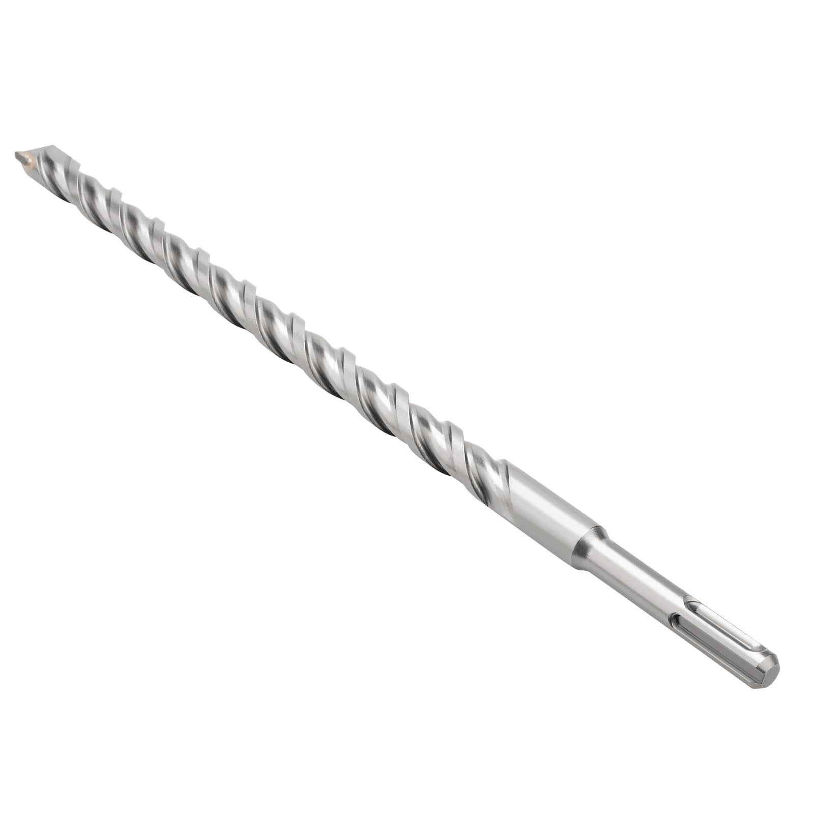 Punta per trapano SDS Plus 12 x 600mm, con punta in metallo duro, punta per calcestruzzo ideale per forare in pietra, calcestruzzo, ferro d'armatura, pietra naturale, muro di mattoni
