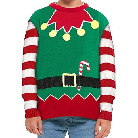 Knitted Ho Ho Dabbing Santa Jumper Cover