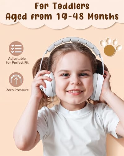 Image of SNOWIE SOFT Noise Cancelling Ear Muffs for Kids Teens - 25dB Safety Reduction for Autism Sensory & Concentration Aid, Hearing Protection Travel