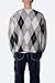 mnml Men's Mohair Cardigan Sweater - Black/White, S