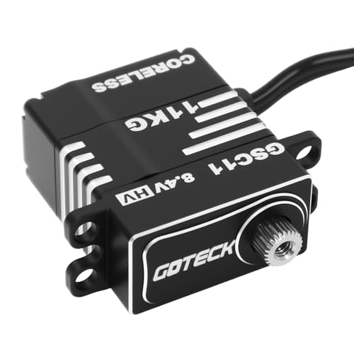 Servo de dirección GOTECK de 11KG para mejoras de SCX24 C10 JLU Bronco 1/24 RC 5
