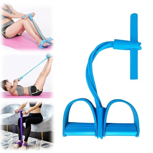 21 Bandes De Résistance De Fitness-4 Tube Pédale Cheville Tirateur, Outil D'entraîneur De Corps Entier | Expander De La Force Abdominale, Équipement Multifonction (Bleu,4 Tubes) 21 Bandes De Résistance De Fitness-4 Tube Pédale Cheville Tirateur, Outil D'entraîneur De Corps Entier | Expander De La Force Abdominale, Équipement Multifonction (Bleu,4 Tubes)