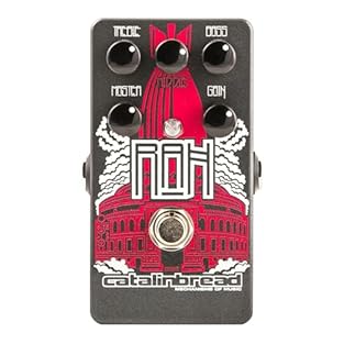 Designed For: The Catalinbread RAH is designed to deliver guitarists an incredible dynamic range that responds to picking hand and/or volume knob Ergonomics: This overdrive effects pedal features the specific three-knob tone circuit straight from the...