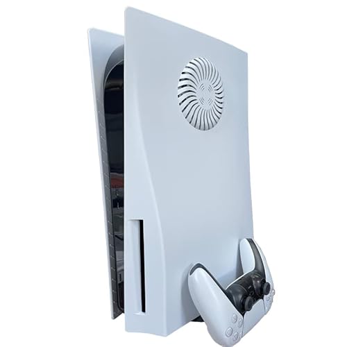 Capa para placa PS5 PS5 versão de resfriamento para placa frontal PlayStation 5 edição de disco, saí