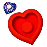 Heart Mold - Tea Light Candle Holder Silicone - by Happy Dotting Company - Rock Painting - Tea-Light