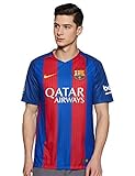 NIKE FC Barcelona M SS Hm Stadium JSY Camiseta de Manga Corta, Hombre, Azul (Sport Royal/Gym Red/University Gold), S