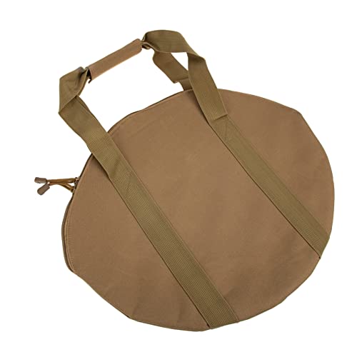 MAGICLULU 鋳鉄製フライパン用収納バッグ 厚手オックスフォード製 ポータブル調理器具ケース キャンプ アウトドア収納に適用