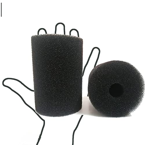 Image of 4 Pack Foam Filter Sponges for Canister Filters for Aquaclear 70 /110 Filters X-Large Overflow Filter Box Intake Round Pre-Filter 5.91 inch x 4.13 inch