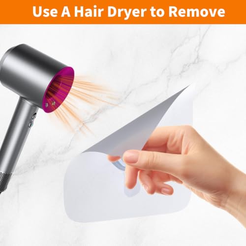 Image of 24 PCS Picture Hangers Without Nails, Wall Hangers Without Nails, Adhesive Wall Hooks, to use Inside Kitchen, Bathroom, Home and Office