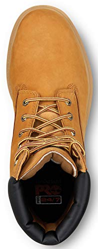 Timberland PRO Timberland PRO 8IN Men's, Wheat, Steel Toe, EH, MaxTRAX Slip Resistant, WP Boot (8.0 W)