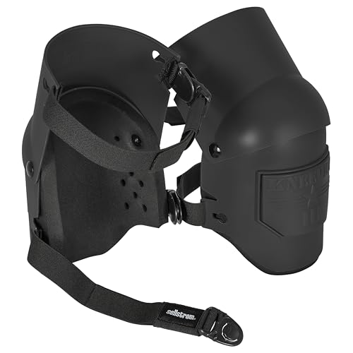 Sellstrom Ultra Flex KneePro Professional Knee Pads for Men & Women with Thick Foam Cushioning & Heavy Duty Hard Outer Shell - Adjustable Straps with Quick-Clips & Ergonomic Metal Hinges - for Construction Work, Gardening, Roofing, Flooring