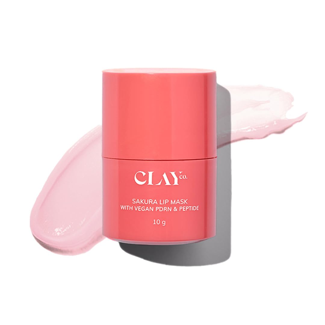 ClayCo Sakura Lip Mask with PDRN & Peptide | Deep Hydration & Lip Barrier Repair | Plumping, Line-Smoothing | With Ceramide & Hyaluronic Acid | 10g-image-33