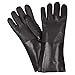 Chemical Resistant PVC Gloves, L, 14"L, Textured, 12 pk.