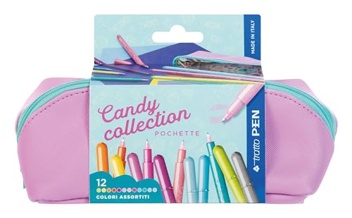 Tratto PEN Candy Collection 12-Piece Cosmetic Bag
