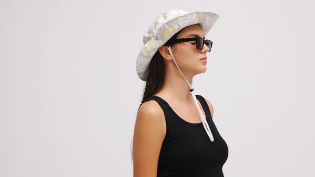 Sombrero tipo Bucket estampado con protector solar UPF 50+ miniatura 7