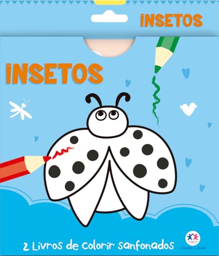 Insetos – 2 livros de colorir sanfonados