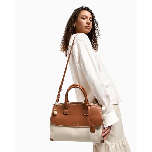 Bolso Tote Grande Jane de Lona para Mujer Armani Exchange miniatura 7