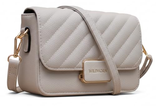 Image of WildHorn Vegan Leather Women's Crossbody Sling Bag | Ladies Quilted Purse Handbag | Gift for Women