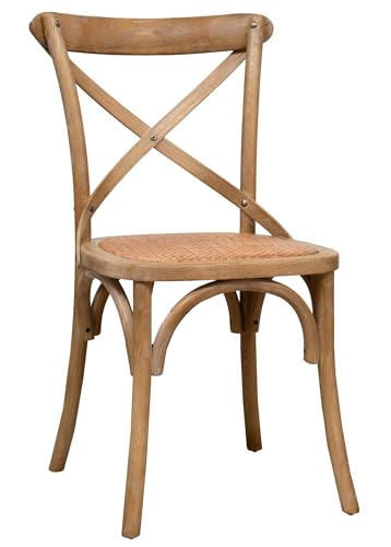 Biscottini Silla Escritorio Thonet en Madera L46xPR42xH86 - Sillas de Comedor - Muebles de Salon - Sillas Escritorio - Sillas Comedor - Silla - Sillas Cocina - Sillas - Mueble Salon