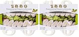 1880 - Polvorones de Pistacho y Almendra, Calidad Suprema, Típico Dulce Navideño, Receta Artesanal, Envase Individual, Polvorones Tradicionales, Elaborado con Almendras Seleccionadas, 280 Gramos