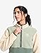 RevolutionRace Canyon Half-Zip Pile Fleece für Damen, Outdoor Teddy Fleecejacken perfekt für Wanderungen und Outdoor-Abenteuer, Peyote/Shadow Green, M