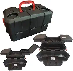 Caixa De Pesca Ferramentas Articuladas Maleta Grande e Forte