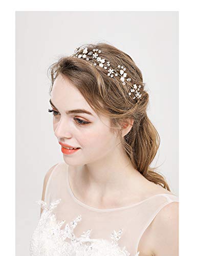 Fascia per la Sposa Accessori for Capelli for Matrimoni for Donne for Le Donne Impegno Nuziale Fiorio Flower Shape Hs128