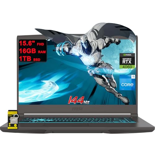 msi ^15Q[~Om[gp\R 15.6C` FHD IPS 144Hz Intel 8RA i5-13420H (>i7-12650H) 16GB DDR4 1TB SSD GeForce RTX 4060 obNCg USB-C Win1