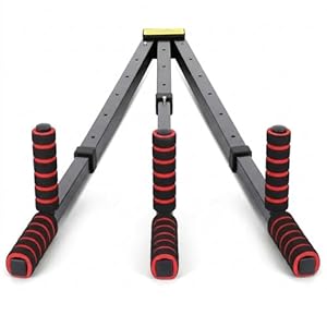 Leg Stretcher for Beginners – Improve Flexibility Fast at Home, Adjustable 3-Bar Split Trainer for MMA, Yoga, Dance & Fitness Training Equipment (Heavy Duty, Portable)