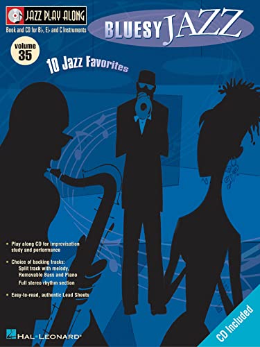 Bluesy Jazz: Jazz Play Along Volume 35