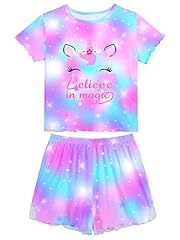 Pink Blue With Shorts Set