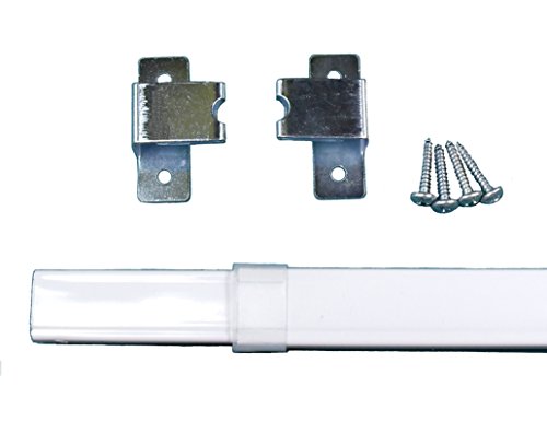 One Kirsch Flat Sash Rod For Top & Bottom Doors & Sidelights 28"-48" #6413-025 #TOP14