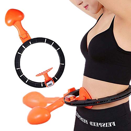 Civilipi Smart Hula Hoop Counting Hula Hoop Fitness Adjustable Waist Training Hula Hoop