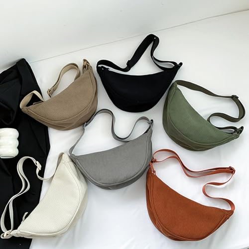Sacs à main pour femmes en toile tendance hippie avec bandoulière