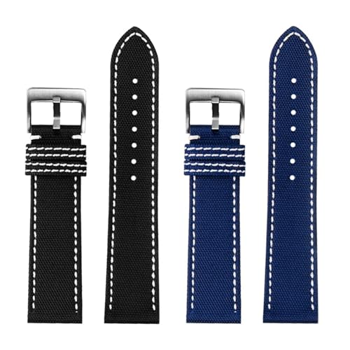 Bracelet de montre Breitling Avenger Deep Dive Seawolf cuir nylon - 4