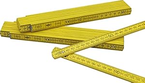 Geddid 250 Pro Gelb Buchenholz Zollstock 2m