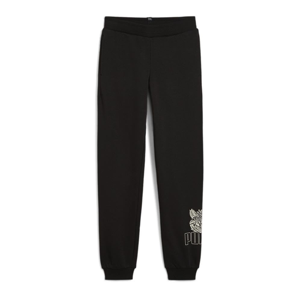 PUMA Jogging Noir Fille Ess Tropicat
