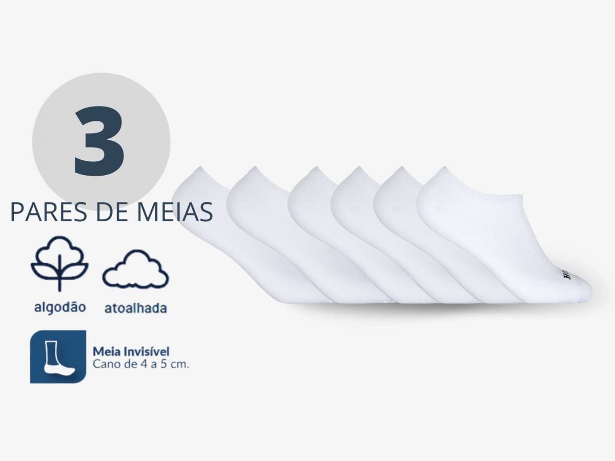 Kit com 3 Pares de Meias Invisíveis Day By Day Hoahi em promoção! Veja a oferta e mais achadinhos de Moda íntima 3 Hoje é o melhor dia para comprar Kit com 3 Pares de Meias Invisíveis Day By Day Hoahi com aquele preço maroto! Promoção! Aproveite a oferta! 3