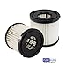 PUREBURG A32VC05 A32RF08 Replacement Filters Compatible with RYOBI ONE+ Cordless Wet/Dry Vac 18V 3 GAL. PROJECT P3240 PCL733 PCL734,4-Pack