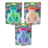 ORB MEGA Short Hairdo Funkee Monkee 3 Pack - Funny, Stretchy, Squishy Monkeys with Short Hair - Perfect to Squeeze for Stress Relief - Original Sensory / Fidget Collectible Toys for Kids and Adults